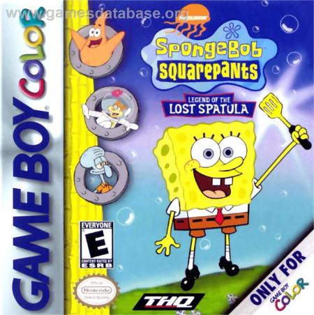 Cover SpongeBob SquarePants - Legend of the Lost Spatula for Game Boy Color
